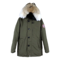 Canada Goose Chateau Fur-Trim Hooded Parka - Military Green