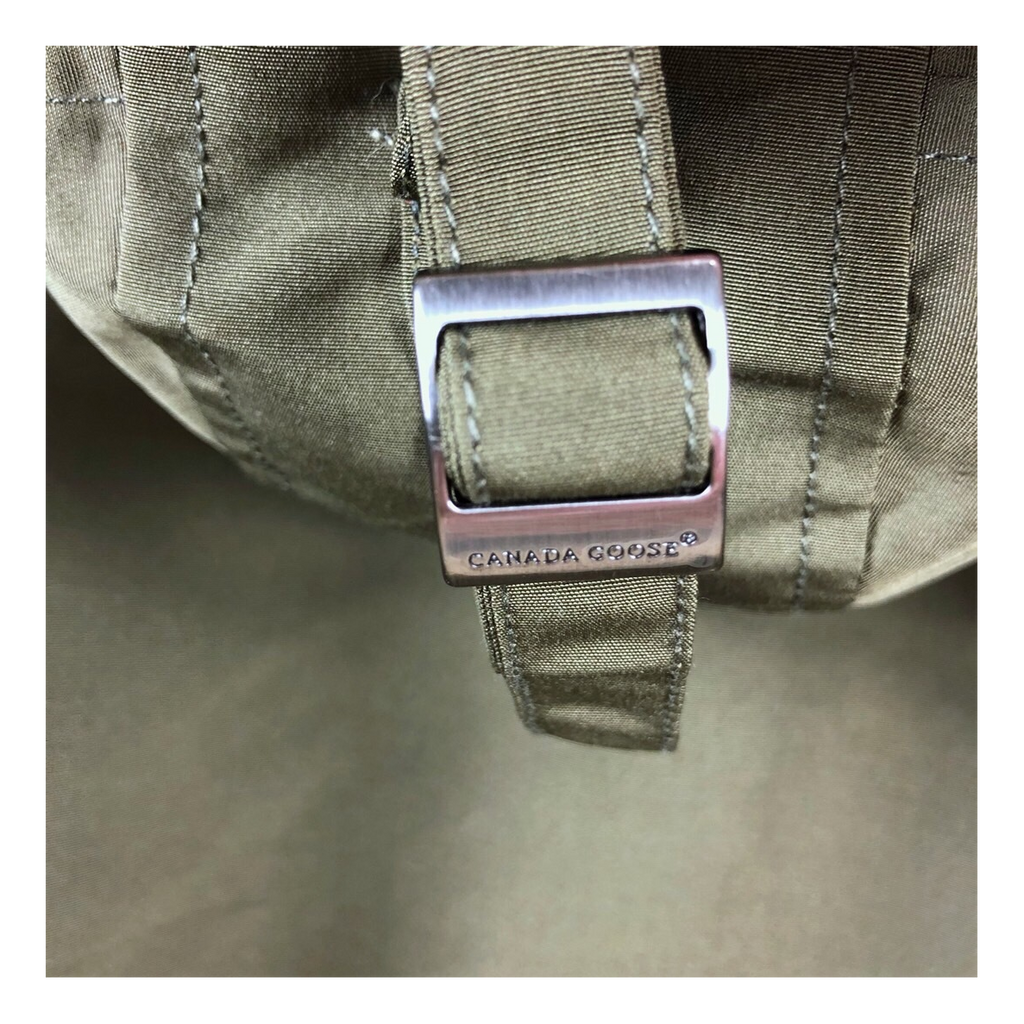 Canada Goose Chateau Fur-Trim Hooded Parka - Military Green