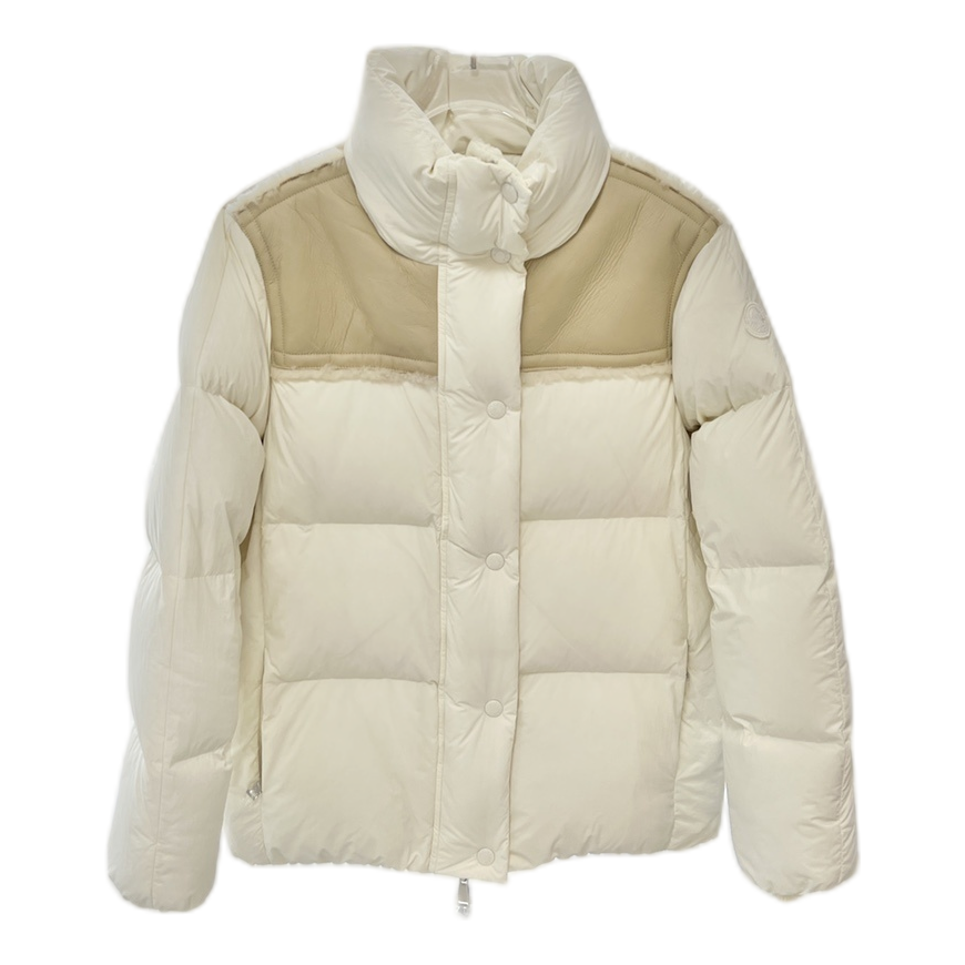 Moncler Jotty Puffer Jacket with Structured Panel Detailing