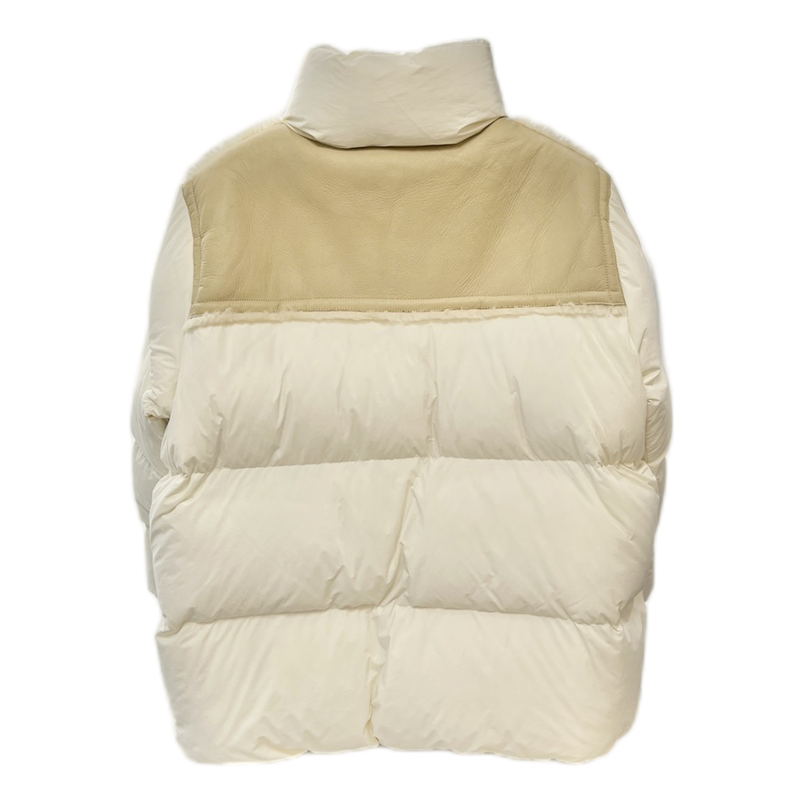 Moncler Jotty Puffer Jacket with Structured Panel Detailing