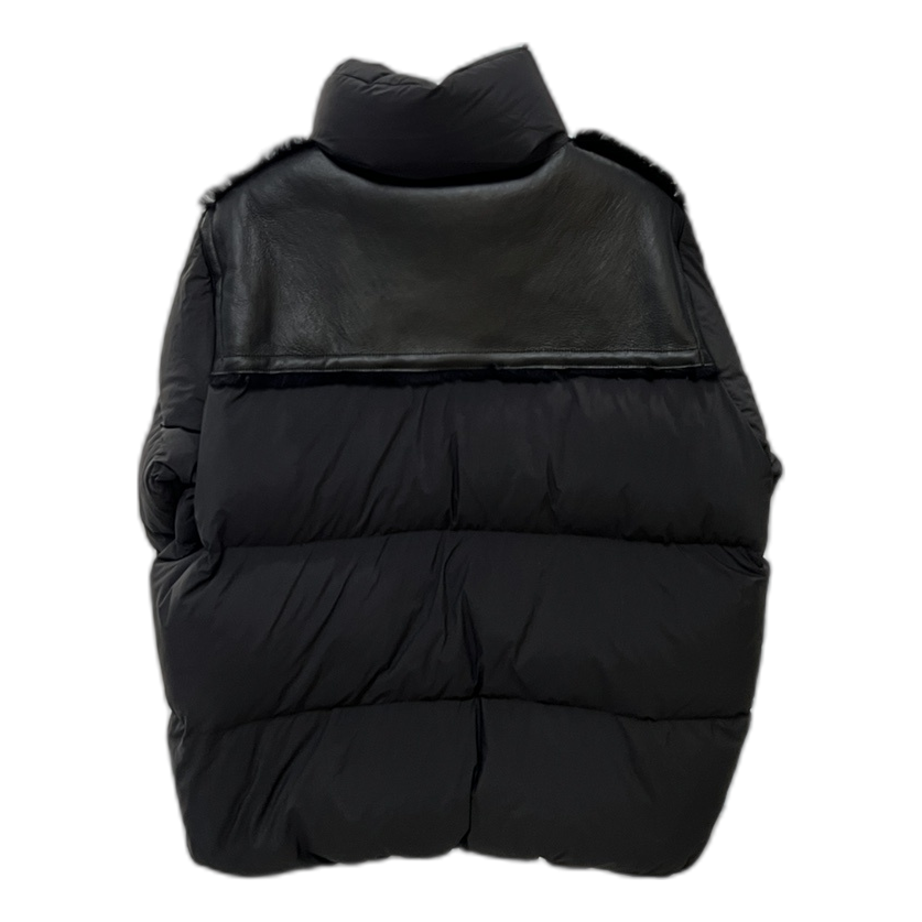 Moncler Jotty Puffer Jacket with Panelled Construction