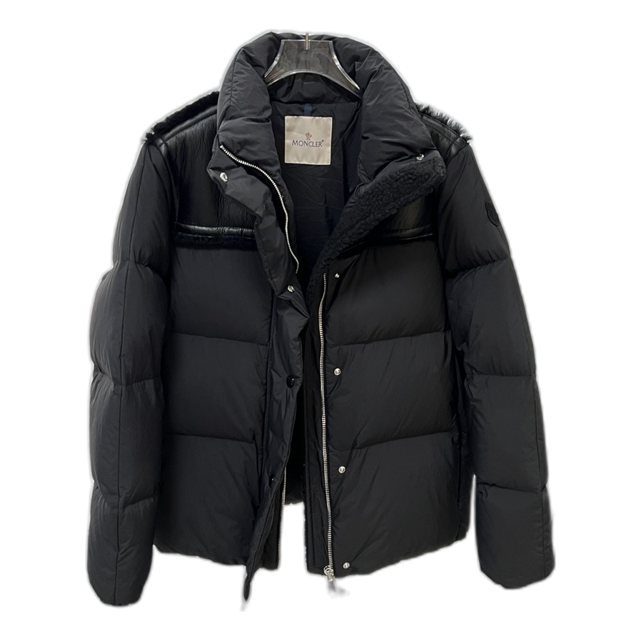 Moncler Jotty Puffer Jacket with Panelled Construction
