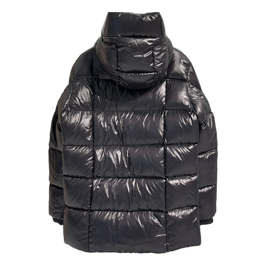 Moncler Dougnac Puffer Jacket with Structured Hood