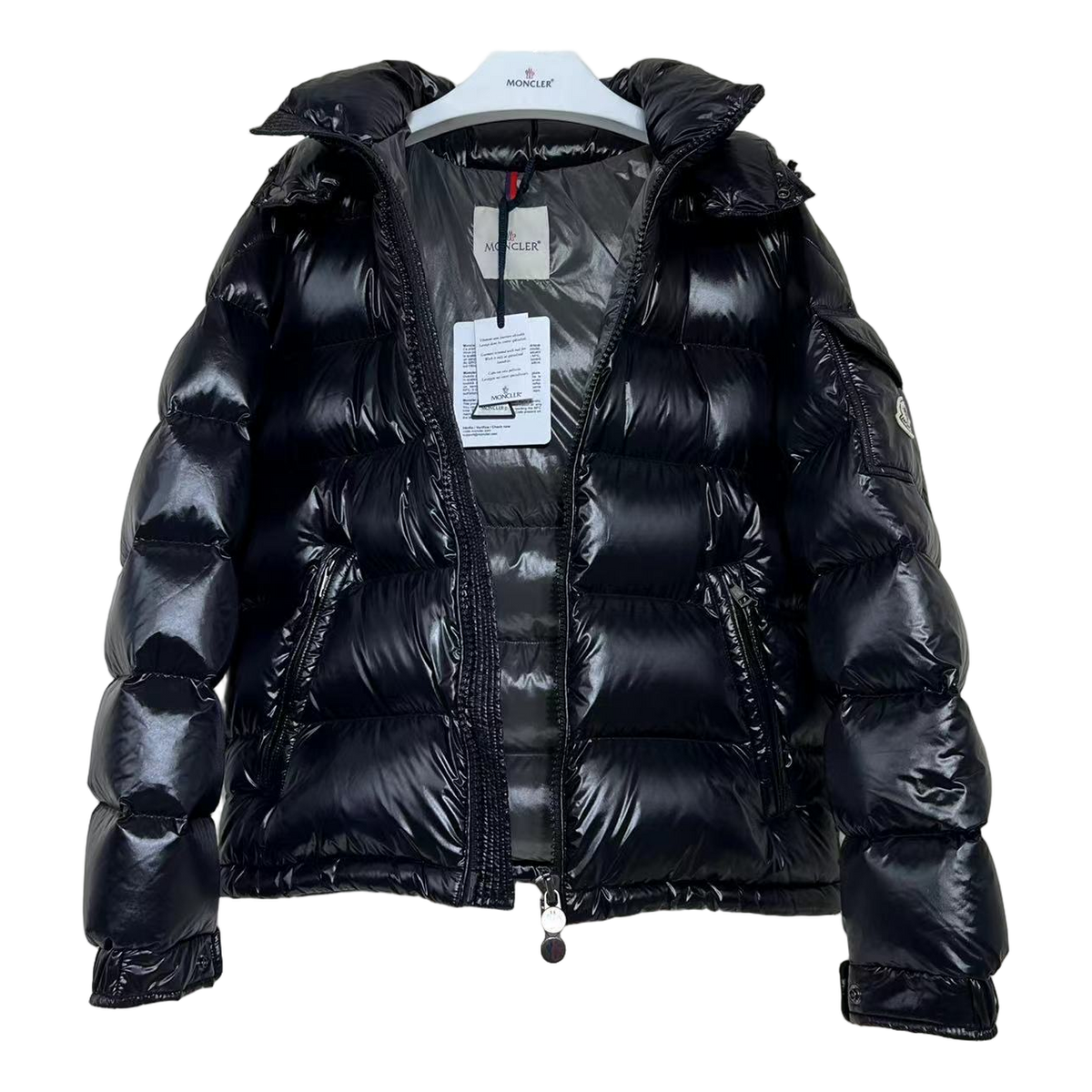 Moncler Maya Quilted Hooded Puffer Jacket