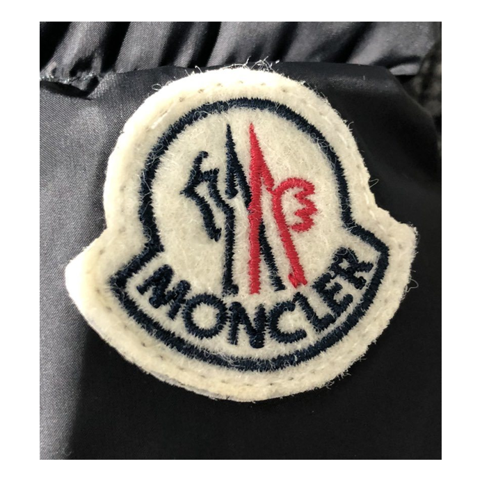 Moncler Four-Pocket Long Puffer Coat with Fur-Trim Hood - Black
