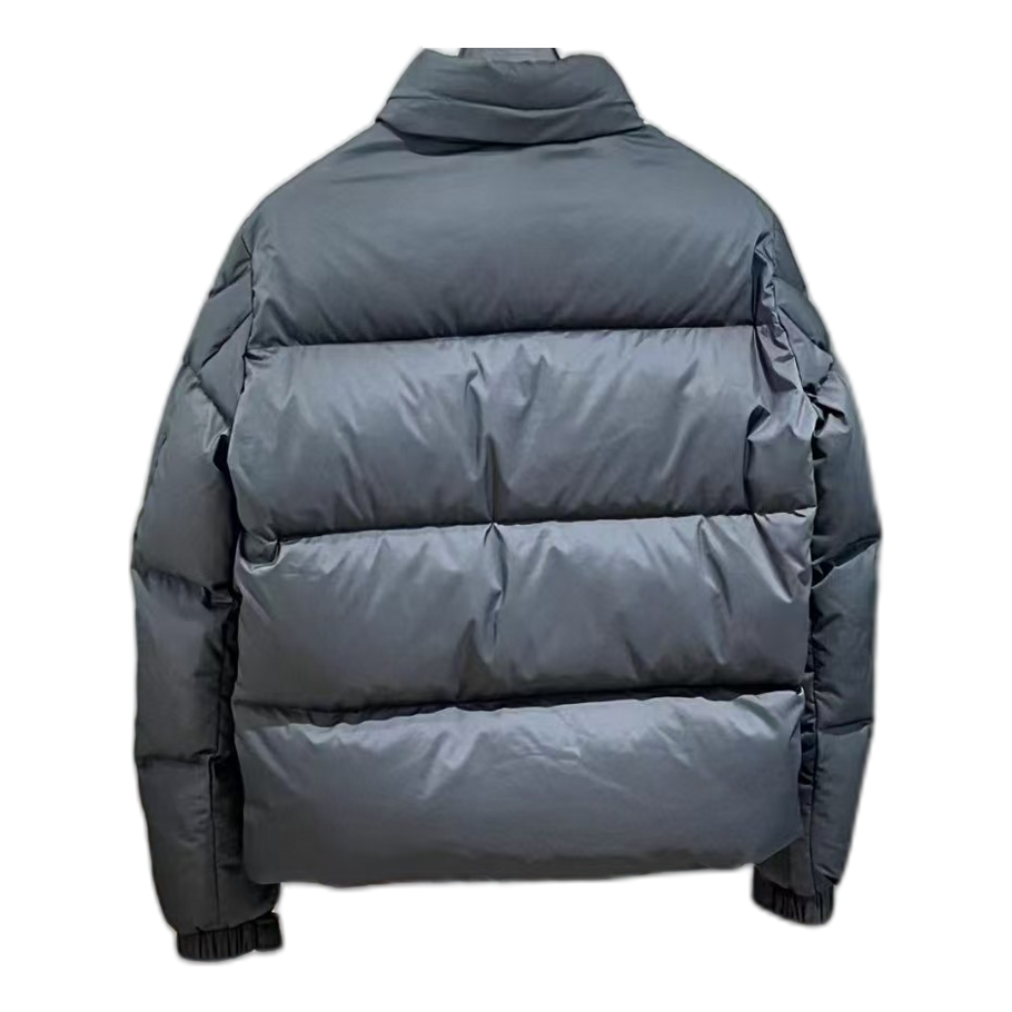 Moncler Quilted Stand-Collar Puffer Jacket - Black