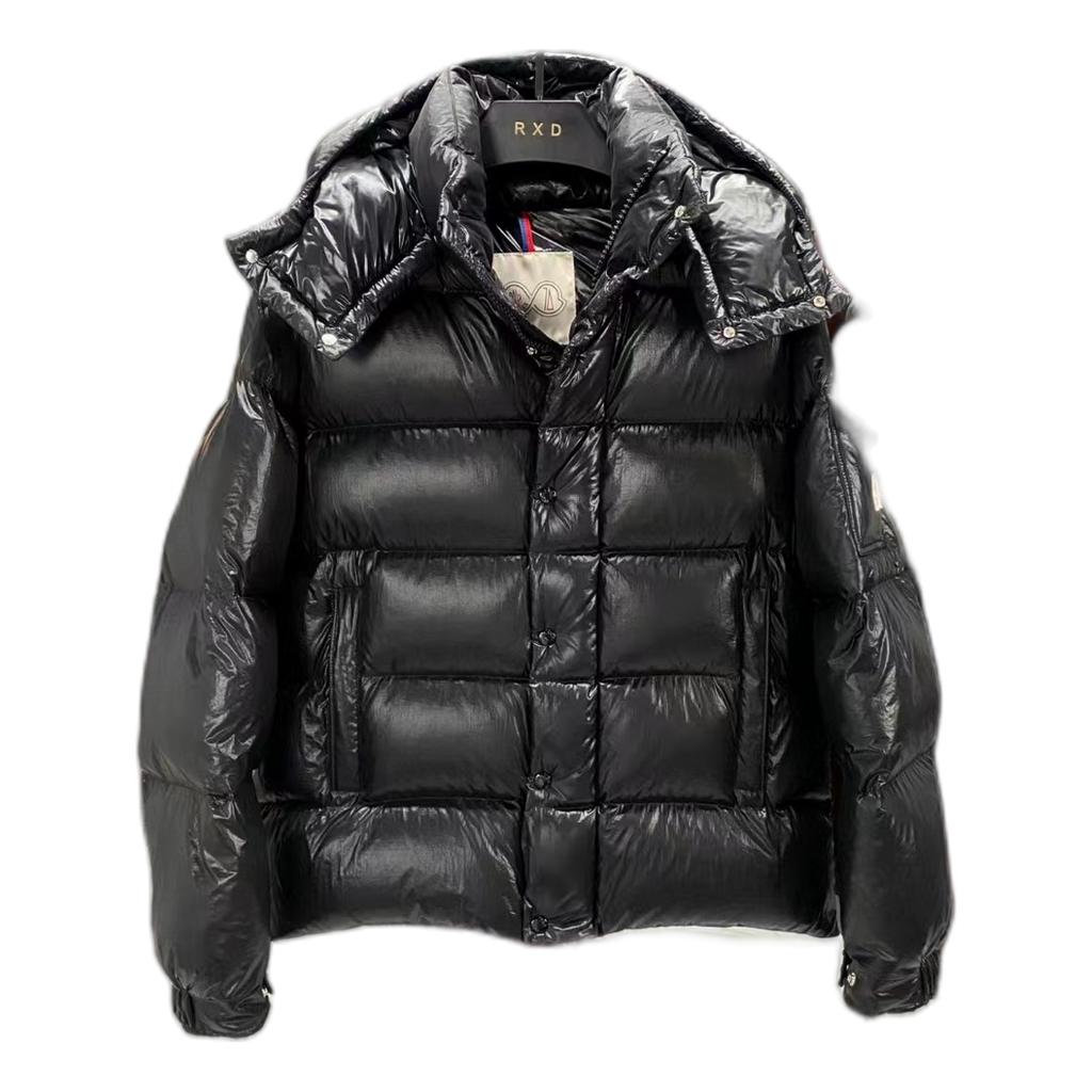 Moncler Maya 70th Anniversary Hooded Puffer Jacket - Glossy Finish