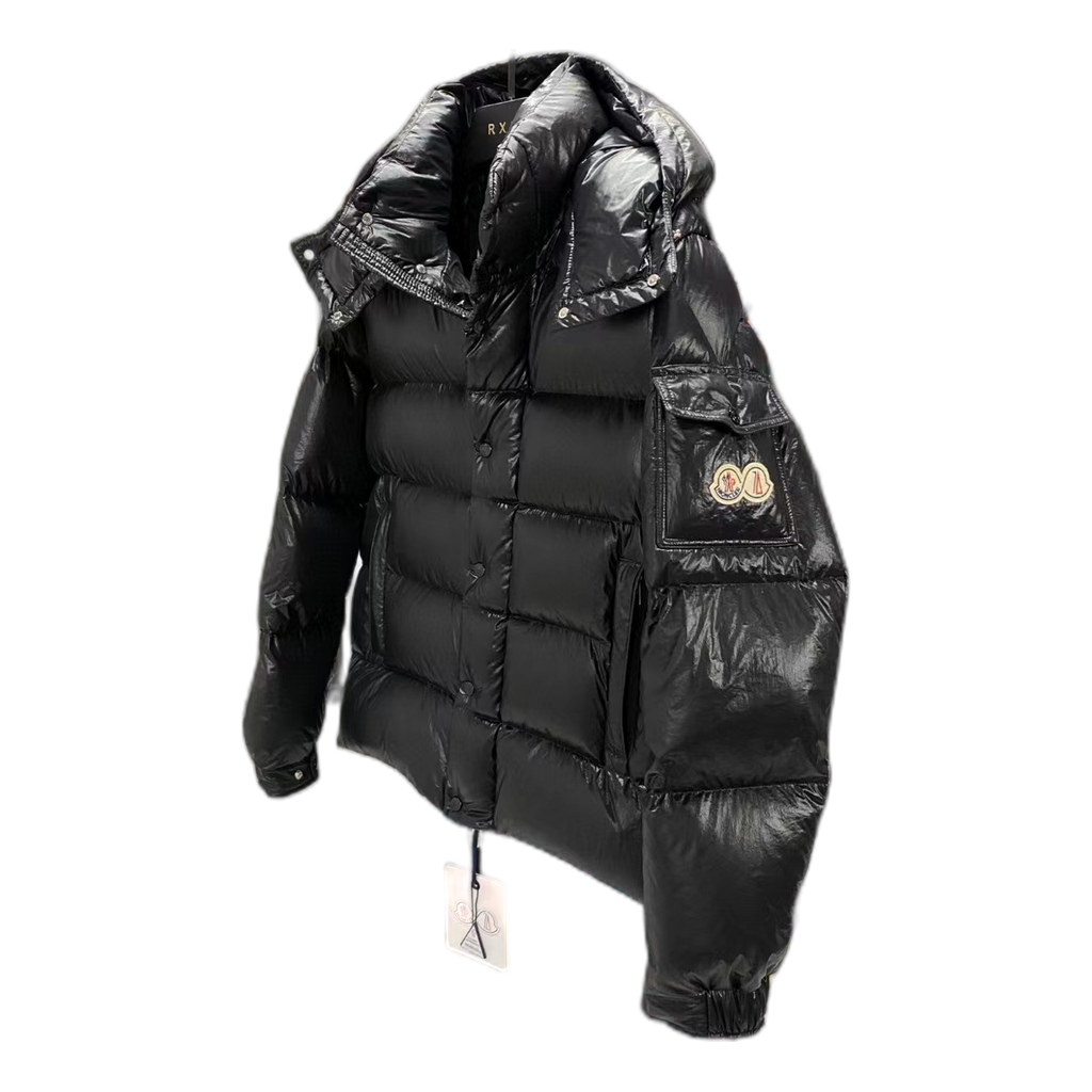 Moncler Maya 70th Anniversary Hooded Puffer Jacket - Glossy Finish
