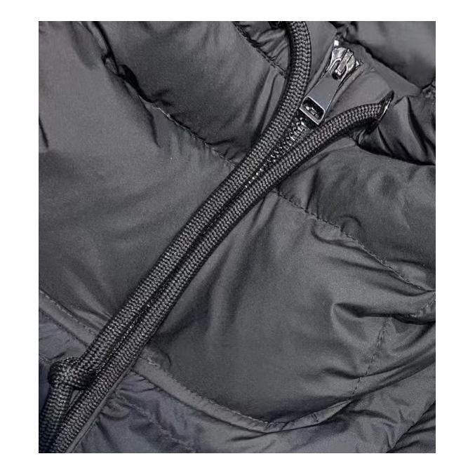 Moncler Faucon Long Hooded Puffer Coat - Black