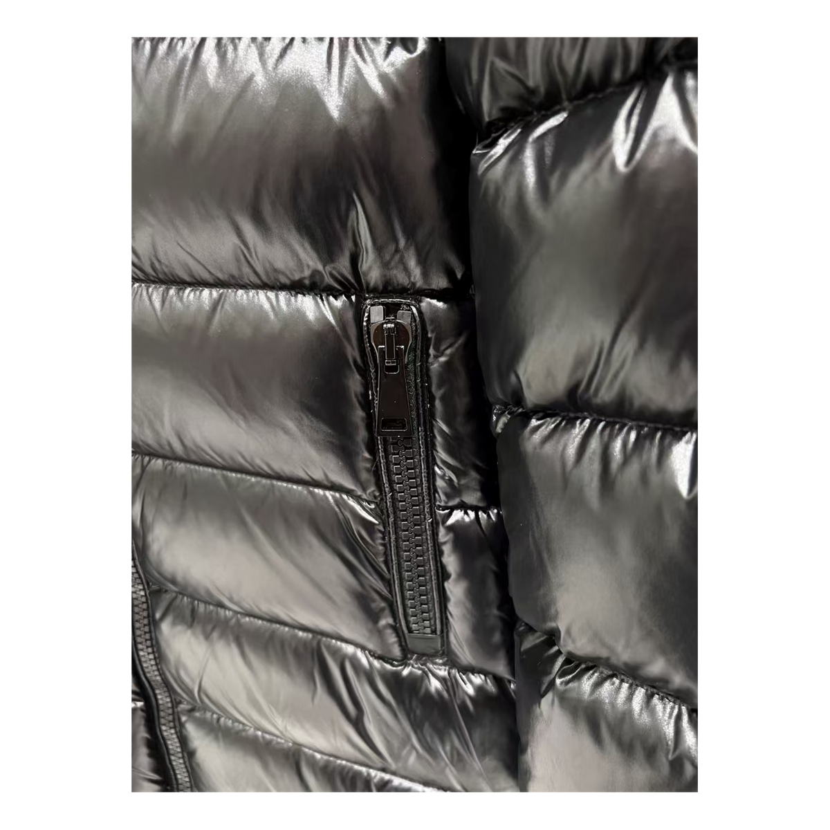 Moncler Suyen Hooded Puffer Coat - Black