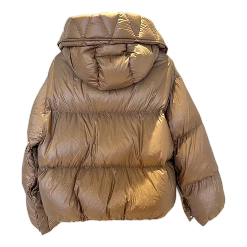 Moncler Borey Hooded Puffer Jacket - Bronze