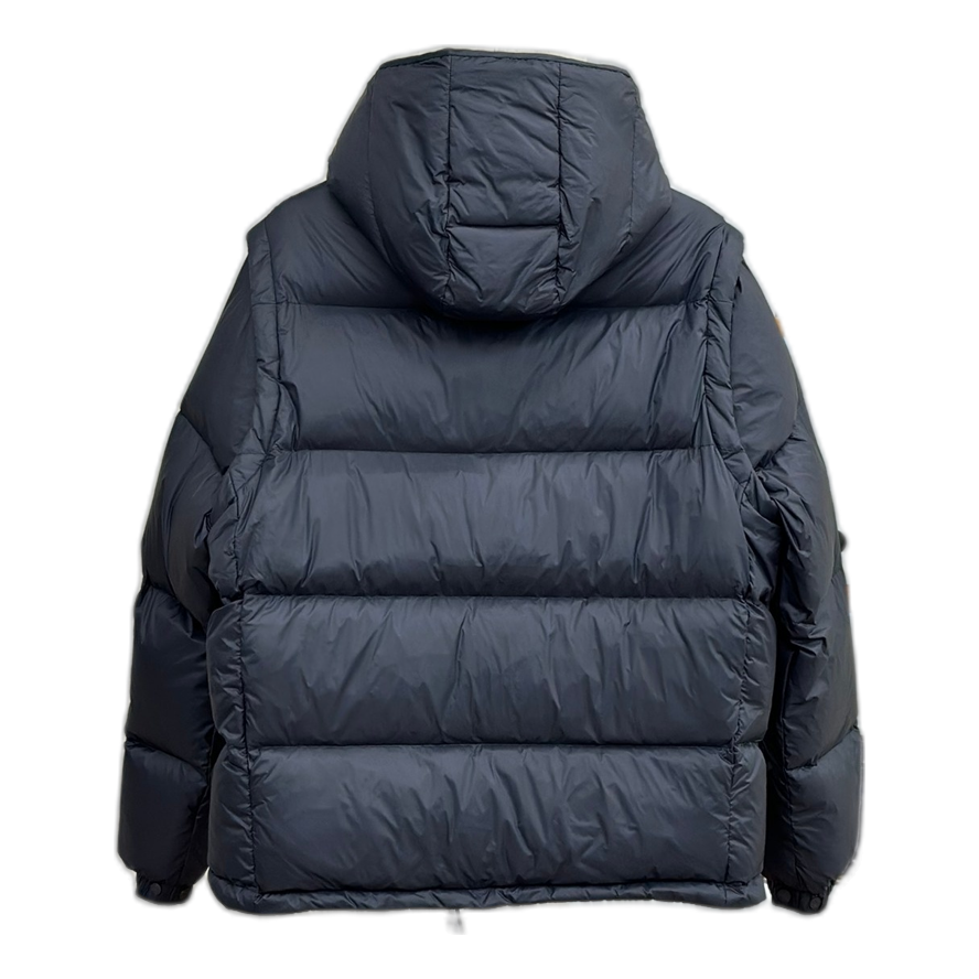 Moncler Cyclone Convertible Puffer Jacket with Zipped Pockets