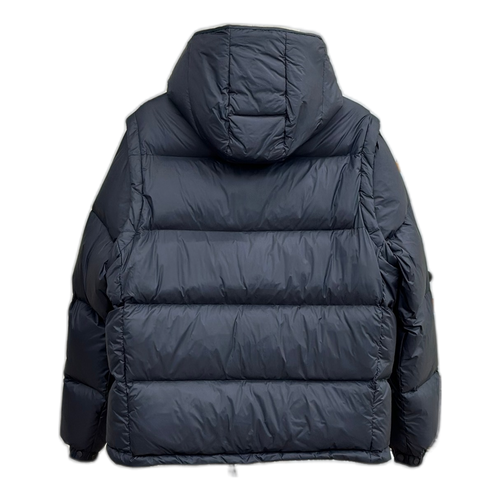 Moncler Cyclone Convertible Puffer Jacket with Zipped Pockets