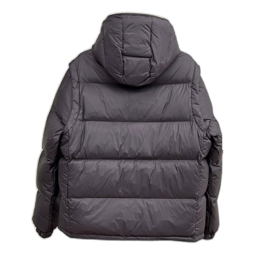 Moncler Cyclone Convertible Puffer Jacket with Zip Pockets