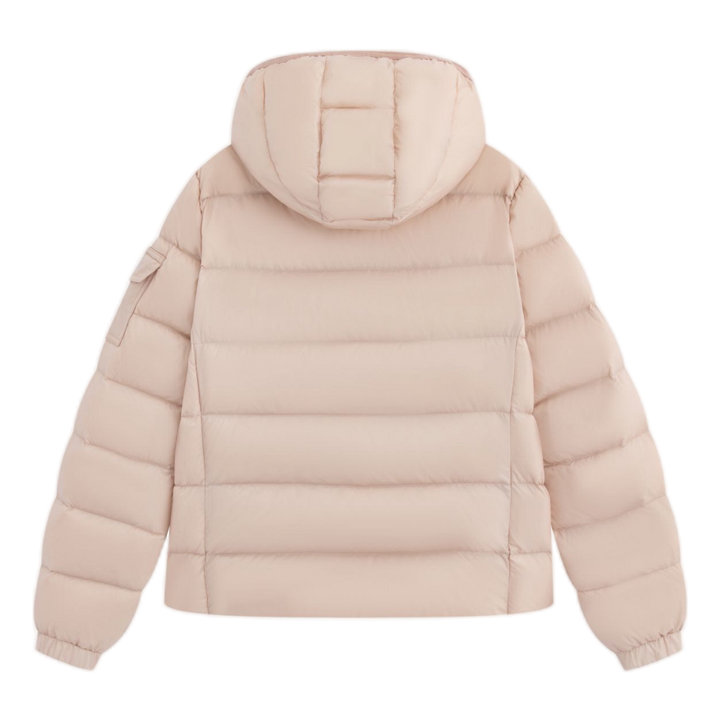 Moncler Gles Hooded Puffer Jacket with Fitted Silhouette