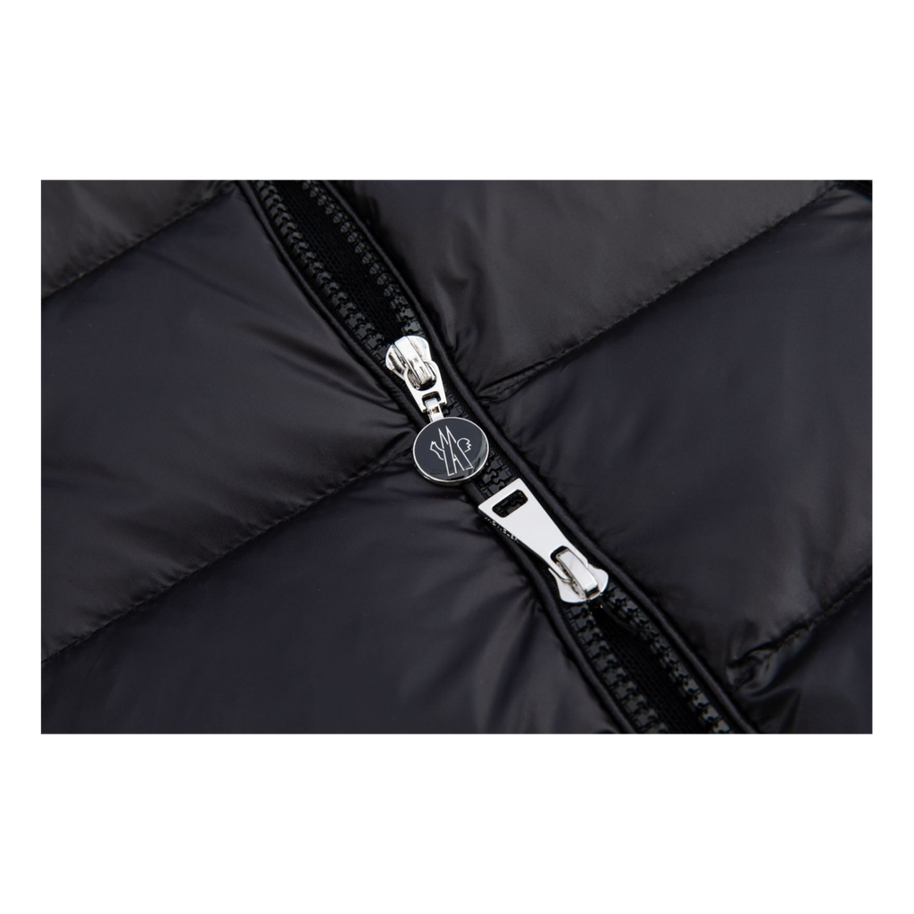 Moncler Gles Hooded Puffer Jacket with Fitted Silhouette