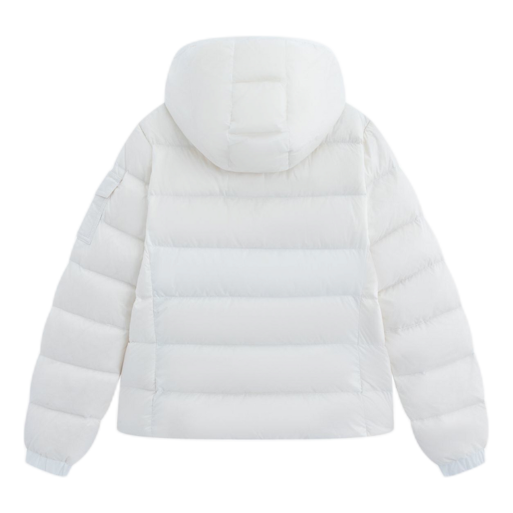 Moncler Gles Hooded Puffer Jacket with Slim Fit