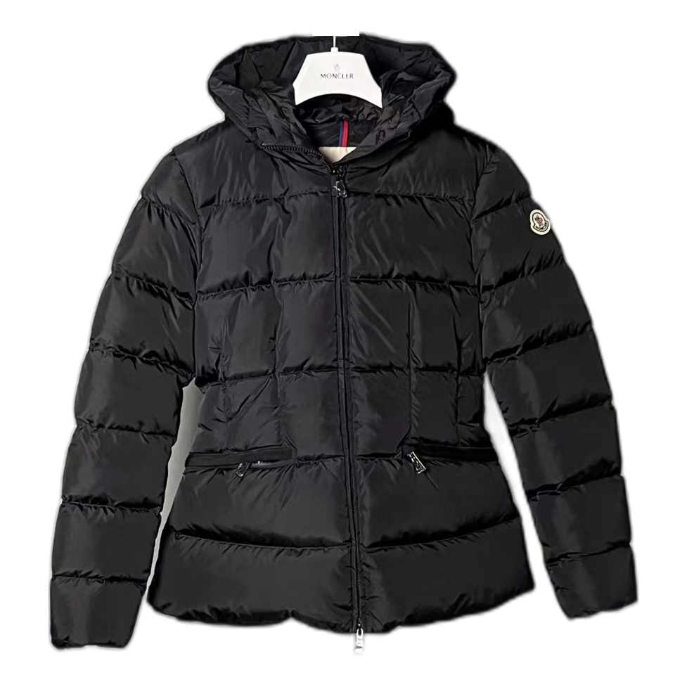 Moncler Avoce Puffer Jacket with Structured Hood