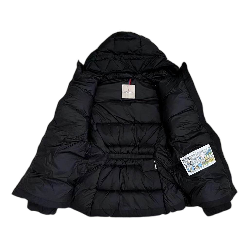 Moncler Avoce Puffer Jacket with Structured Hood
