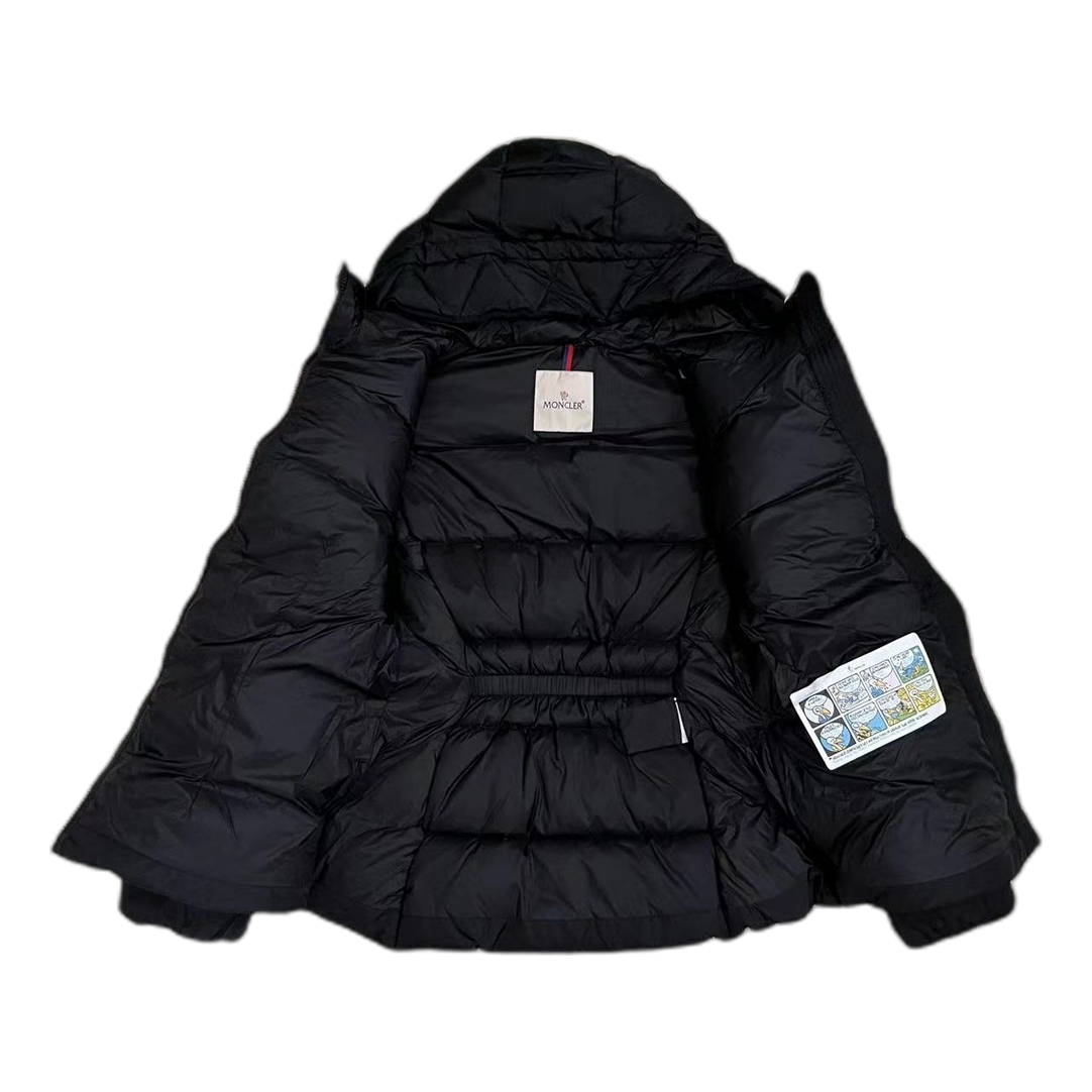 Moncler Avoce Puffer Jacket with Structured Hood