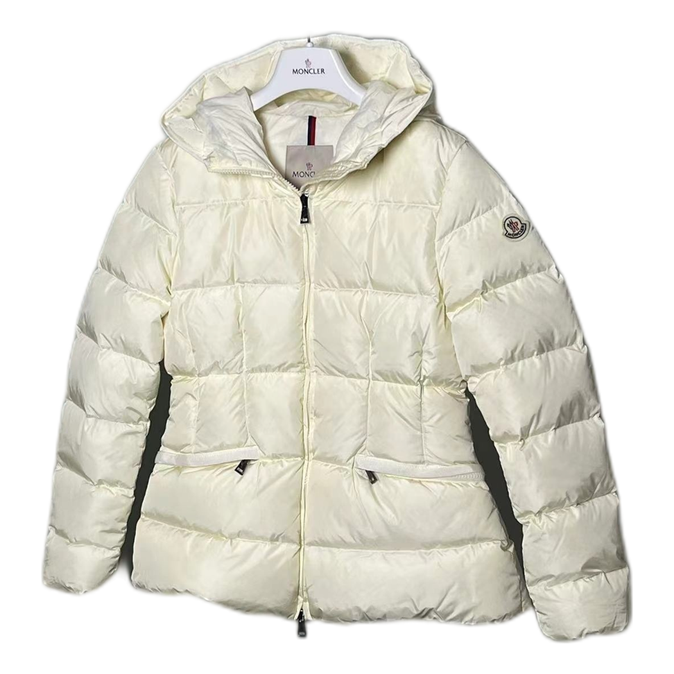 Moncler Avoce Puffer Jacket with Structured Hood