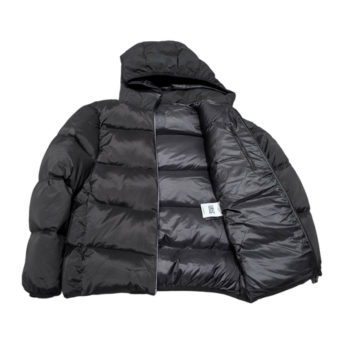Moncler Forez Short Down Jacket with Structured Hood