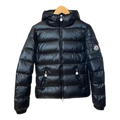Moncler Gles High-Shine Hooded Puffer Jacket