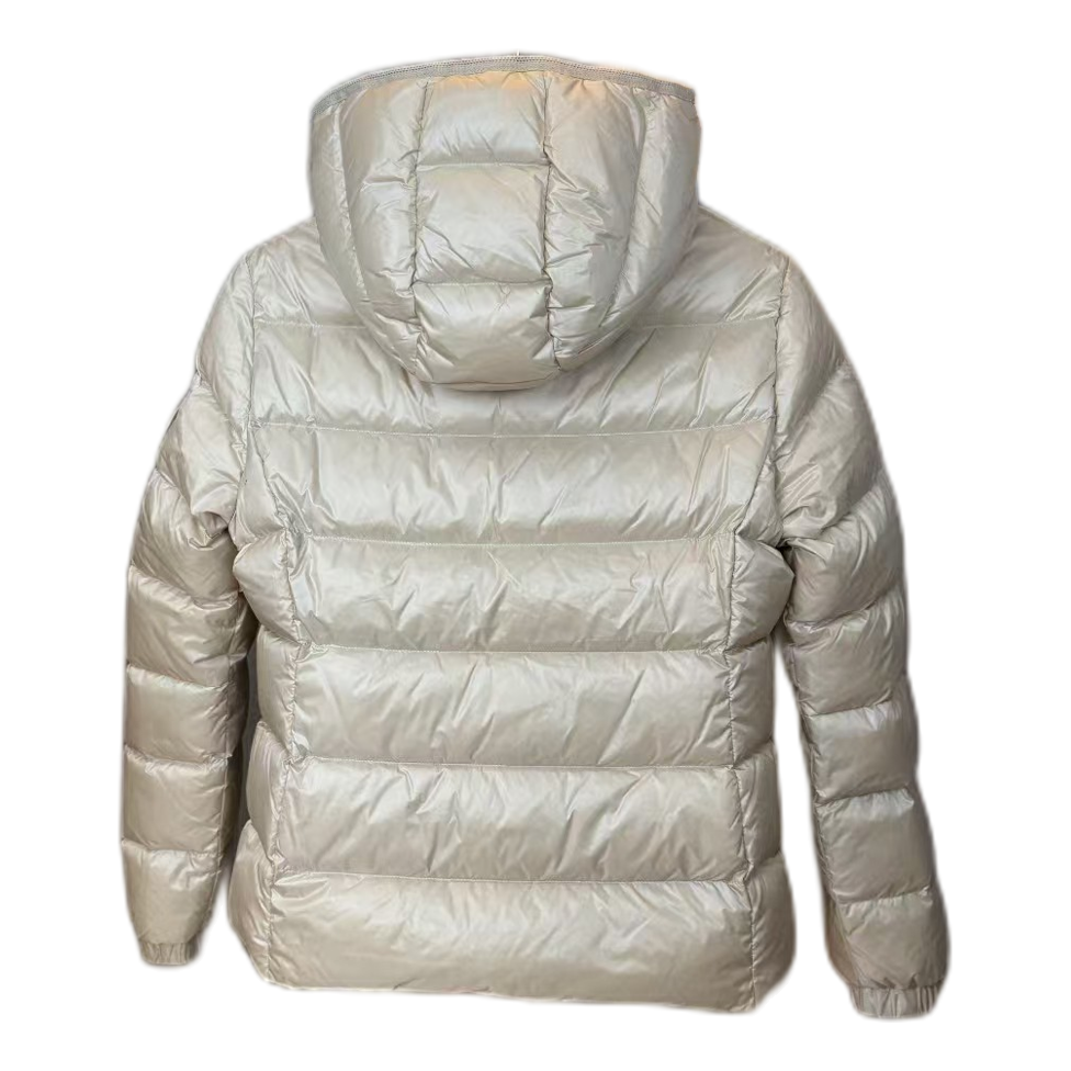 Moncler Gles High-Shine Hooded Puffer Jacket