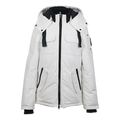 Moose Knuckles Hooded Winter Parka with Contrast Pocket Detail