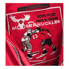 Moose Knuckles Debbie Cropped Bomber Jacket with Fur-Trimmed Collar