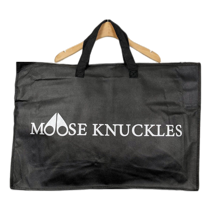 Moose Knuckles Logo-Zip Quilted Down Bomber Jacket - Off White