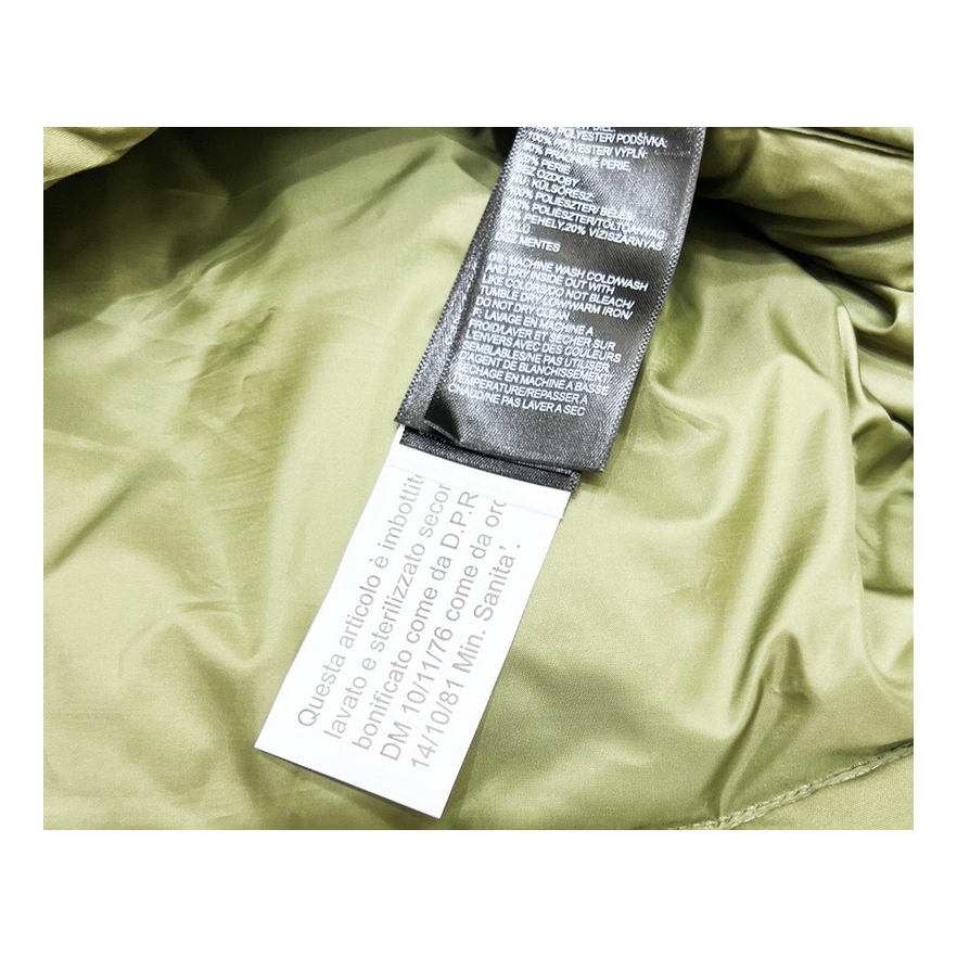 The North Face Fleece-Panel Stand-Collar Puffer Jacket - Olive