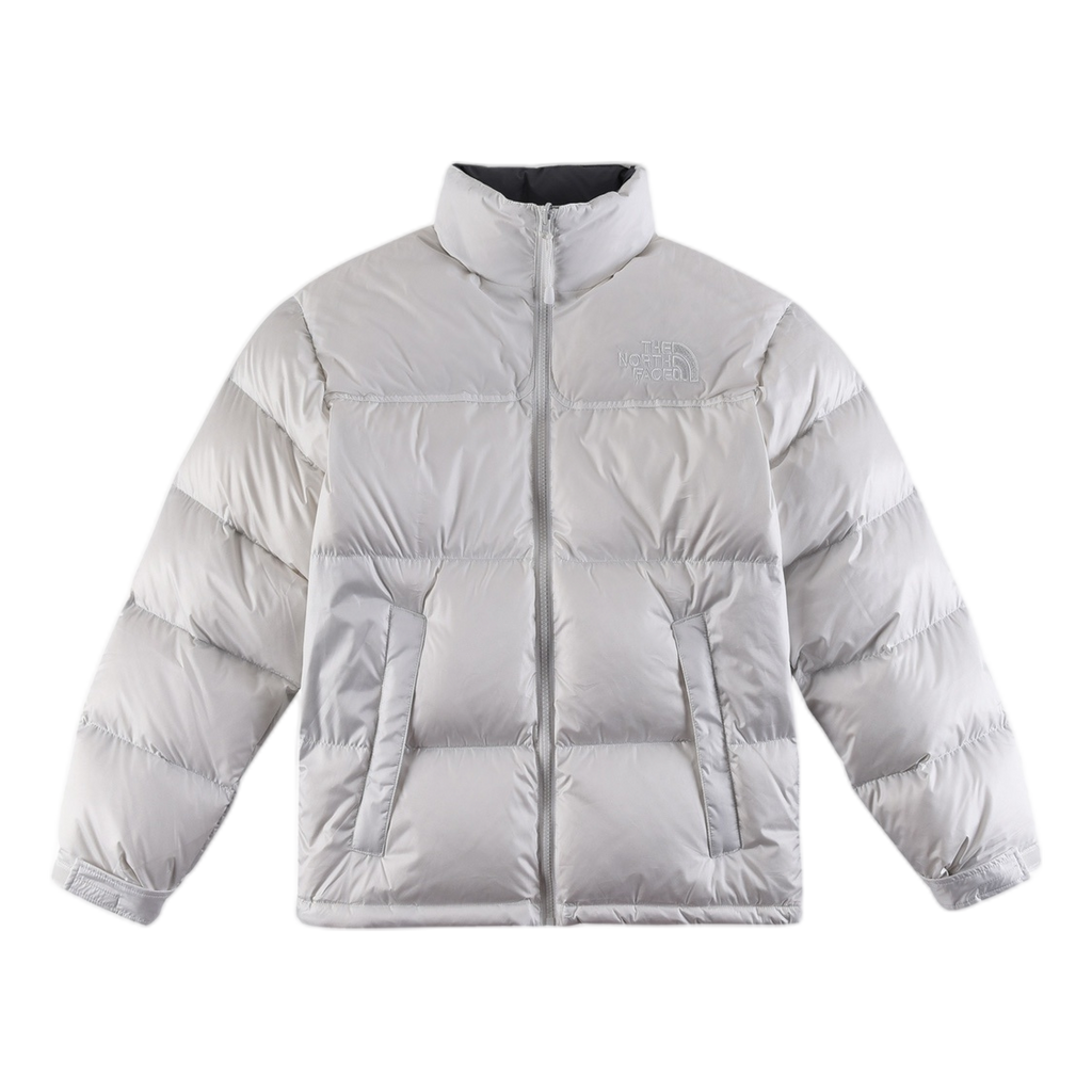 The North Face Colorblock Stand-Collar Puffer Jacket