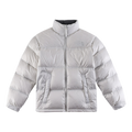The North Face Colorblock Stand-Collar Puffer Jacket