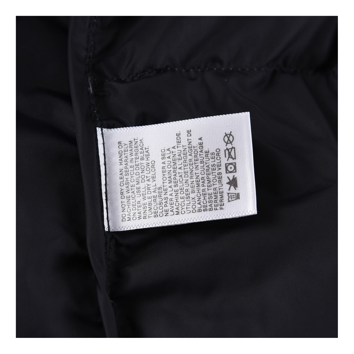 The North Face Colorblock Stand-Collar Puffer Jacket