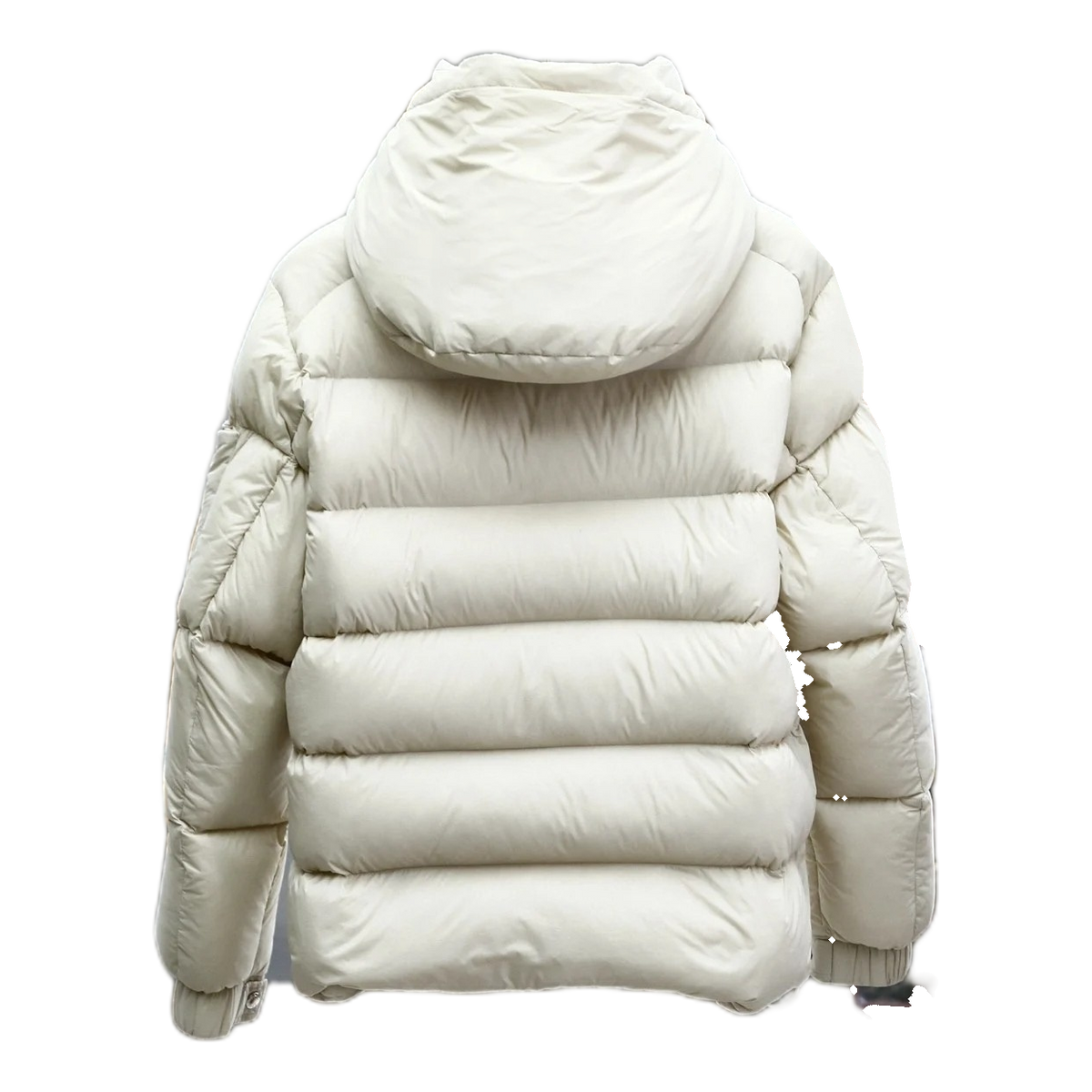 Prada Hooded Puffer Jacket with Utility Sleeve Pouch